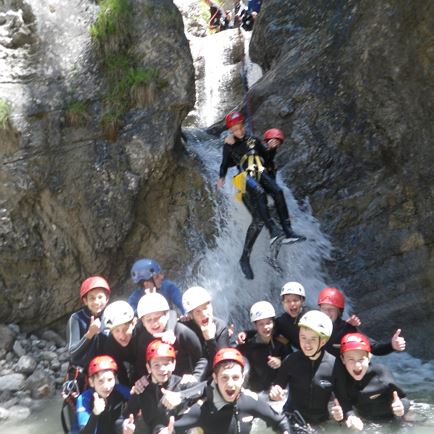Youth programme:Canyoning with the whole family