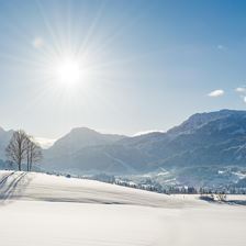 Landschaft Winter Fieberbrunn © Helmut Lackner (1)