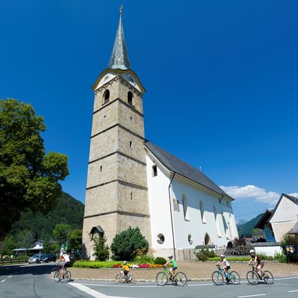 Kirchdorf Zentrum Region St. Johann in Tirol