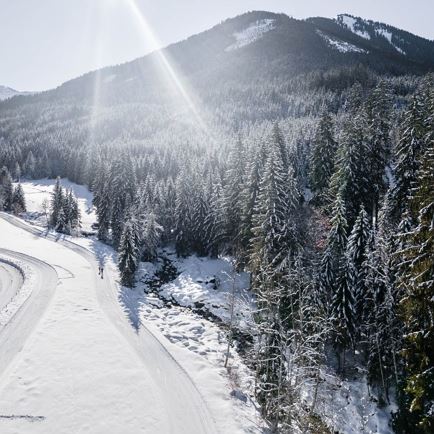 Cross-country ski trail Kelchsau