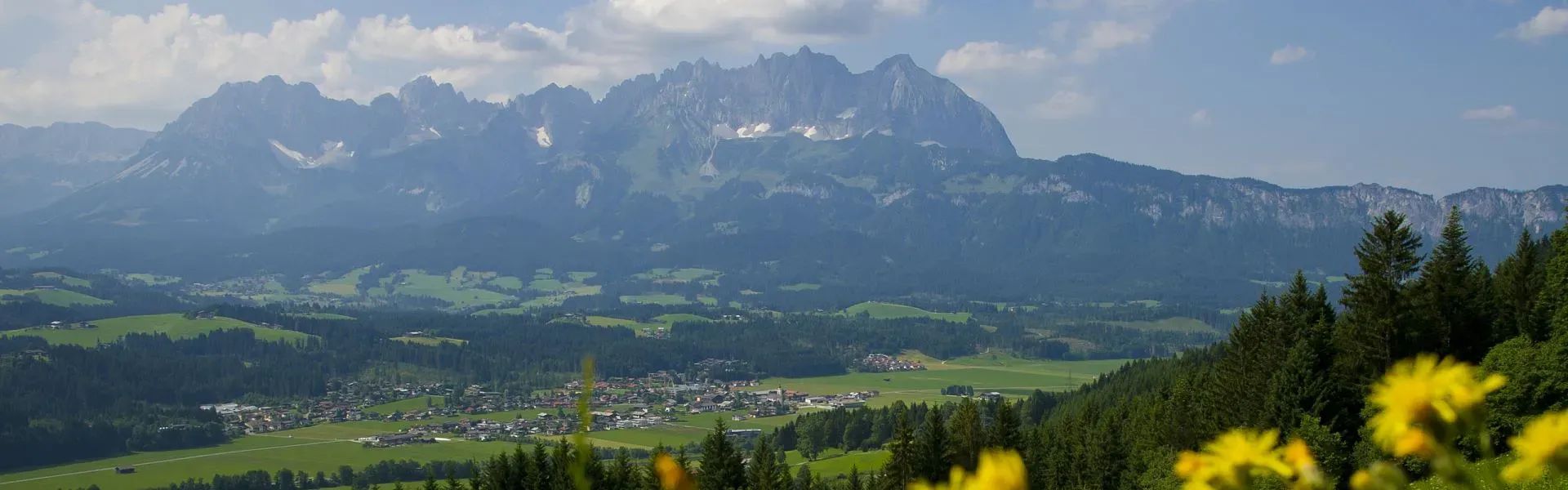 Panorama Oberndorf - Region St. Johann in Tirol