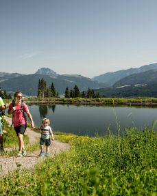 Hiking family - St. Johann in Tirol region