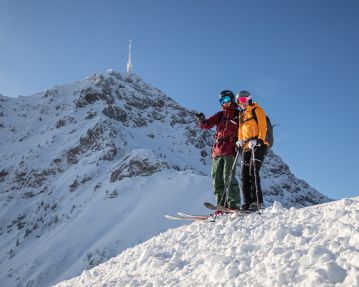 Skiing at St. Johann in Tirol on the Kitzbüheler Horn - St. Johann in Tirol region