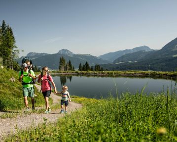 Wandern Familie - Region St. Johann in Tirol