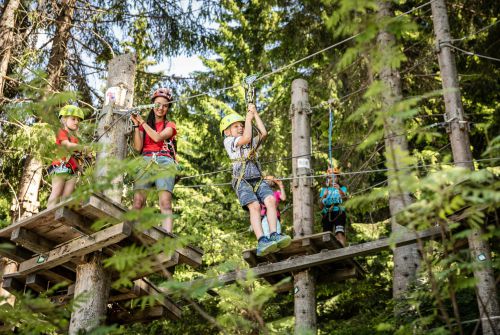 Hornpark tree top adventure park - St. Johann in Tirol region