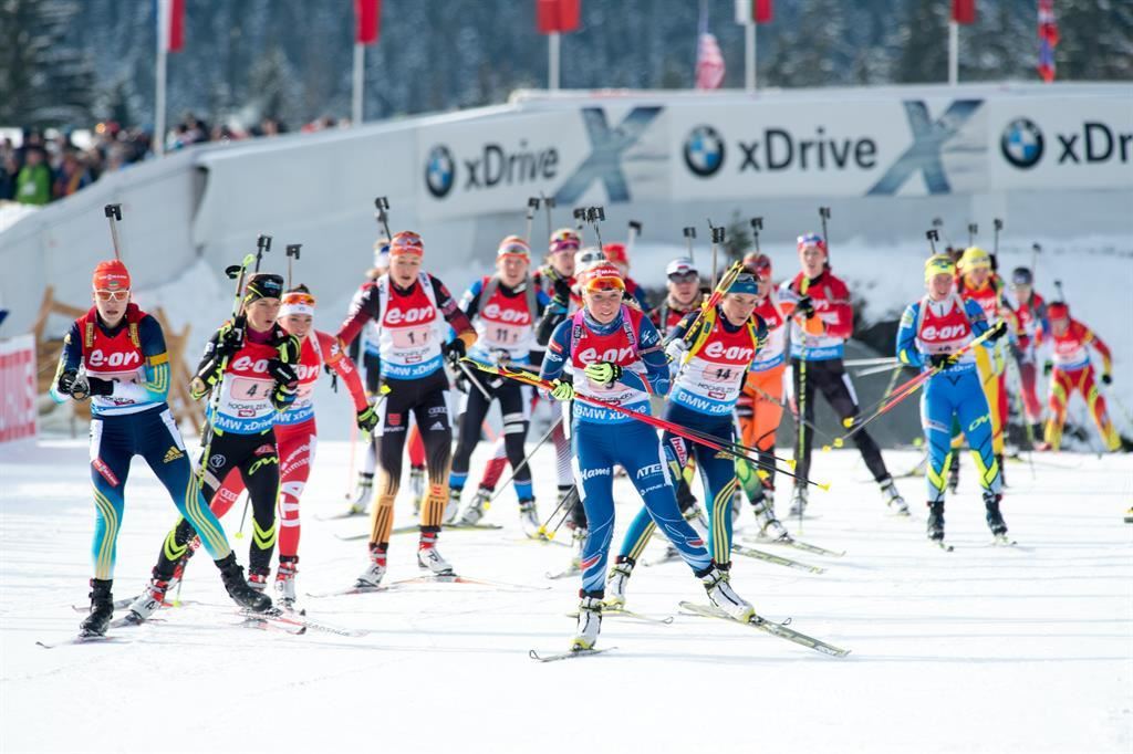 Staffel Biathlon Hochfilzen
