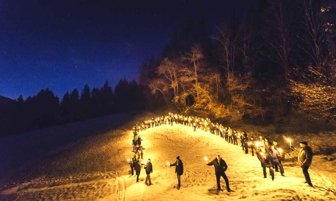 Fackelwanderung @Region Hohe Salve-stephanbrendgen