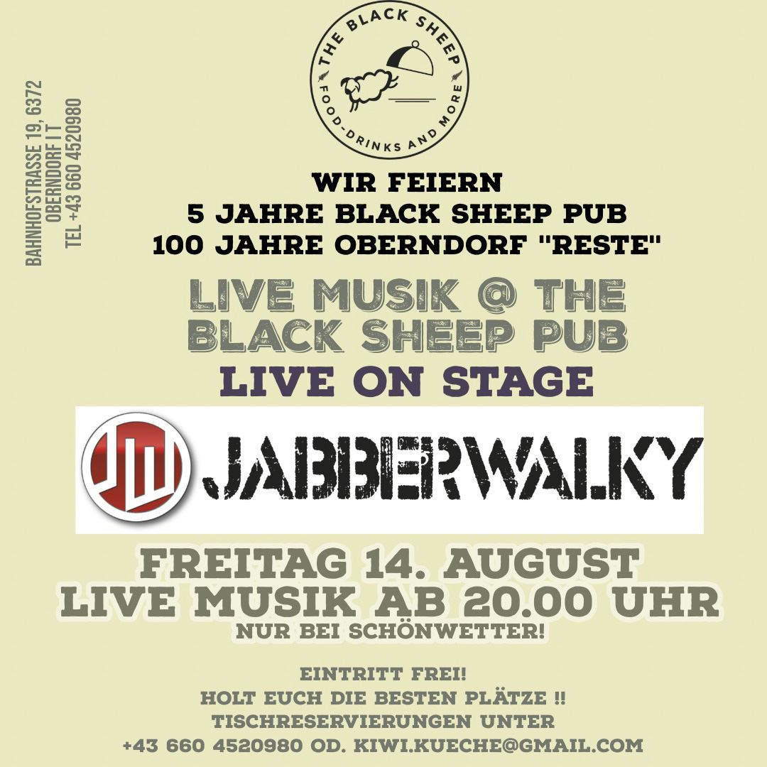 JABBERWALKY  Black Sheep Pub
