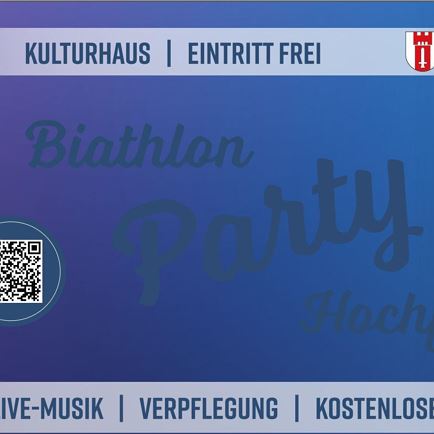 Biathlon Party Hochfilzen mit 'Tiroler Bluat'