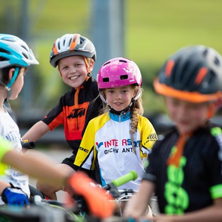 MTB Training for kids at the 'Bike & Skill Area Brixen'
