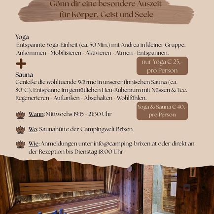Yoga & Sauna