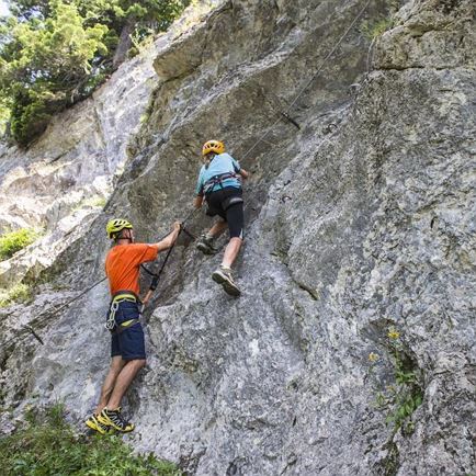 First Via Ferrata experiences at Wilder Kaiser