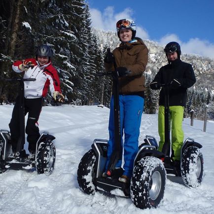Segway Tour: Ermäßigung mit der St. Johann Card - Treffpunkt ELLMAU