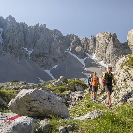 Geführte Wanderung: 'Der Ruf des Wilden Kaiser' -Ackerlhütte