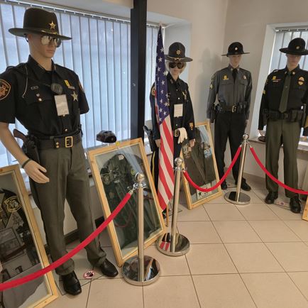 Museum tour at the U.S. Sheriff's Museum