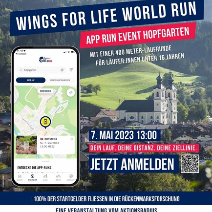 Wings for Life App Run with Kids Run - Hopfgarten