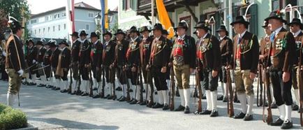 Anniversary ot the Rupert Wintersteller 'Schützen' Battalion