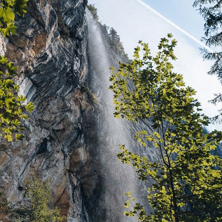 'Bergsportwoche' Bike & Hike zum Schleierwasserfall am Wilden Kaiser