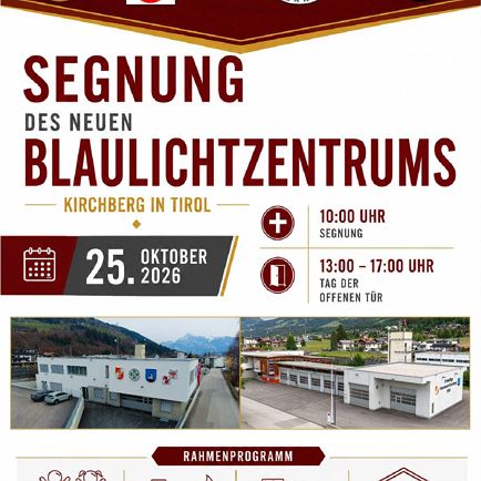 Segnung des neuen Blauchlichtzentrums