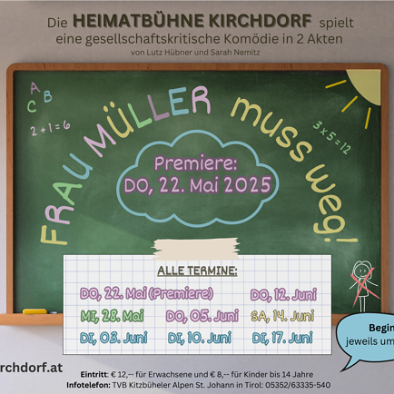 Theater in German: 'Frau Müller muss weg'