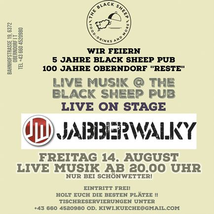 Live Musik @ the Black Sheep Pub: JABBERWALKY