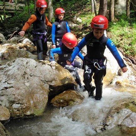 Canyoning für Kinder am Wilden Kaiser