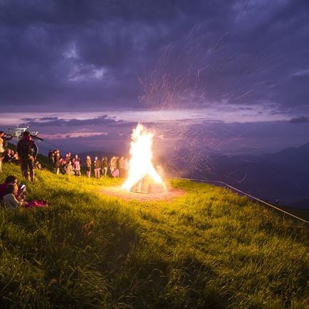 Midsummer Celebrations on top of the Hohe Salve