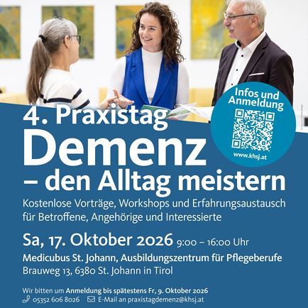 4. Praxistag: Demenz - den Alltag meistern
