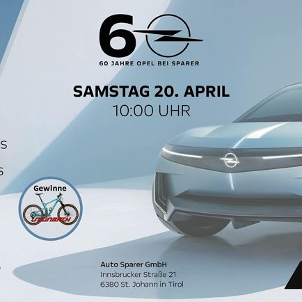 60 Jahre Opel bei Sparer
