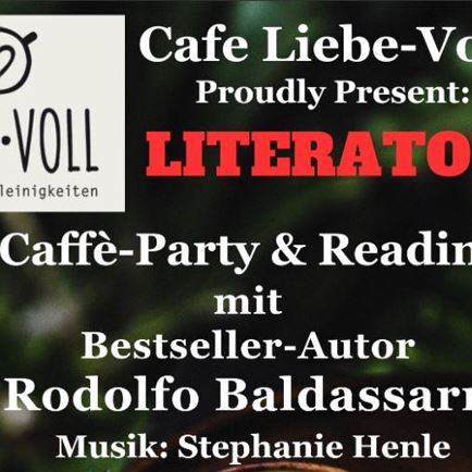 Caffé-Party & Reading mit Rodolfo Baldassarri
