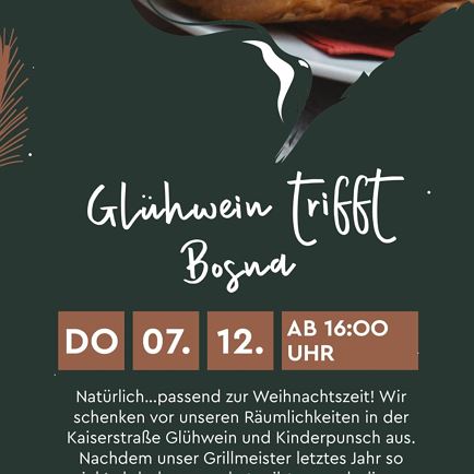 Glühwein trifft Bosna