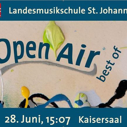 Grosses Open Air Konzert der LMS St. Johann!