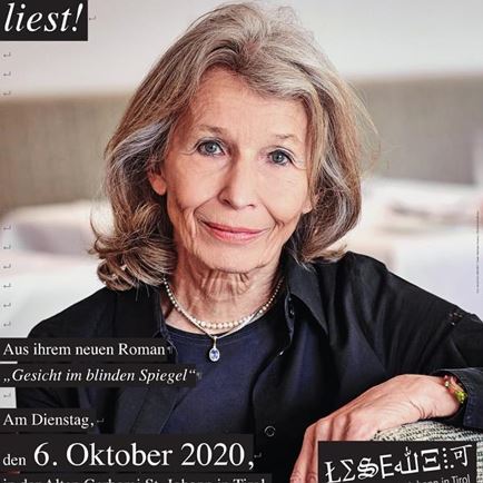 Lesung: Brita Steinwendtner liest 'Gesicht im blinden Spiegel'