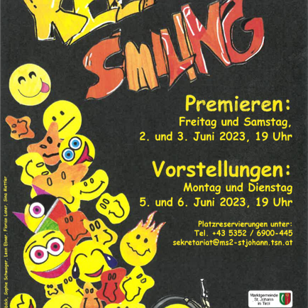 Musical 'KEEP SMILING' von der MS2 St. Johann in Tirol