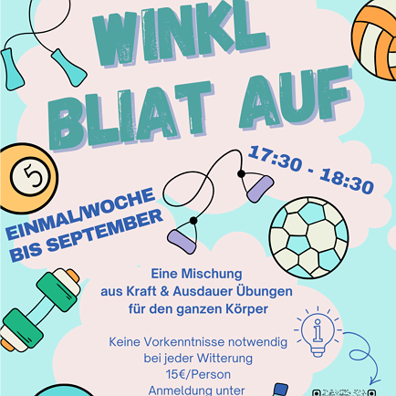 'Winkl bliat auf' with aufblian PERSONAL COACHING