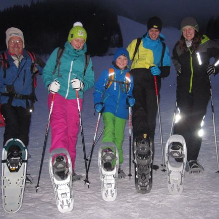 Schneeschuh-Abendwanderung