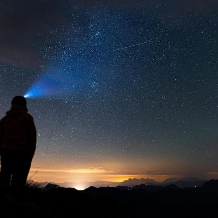 Guided tour of the stars in the Spertental 