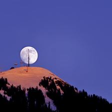 Vollmond-Schneeschuhwanderung