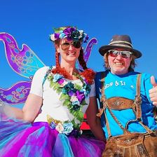 Fasching Party auf der Steinplatte