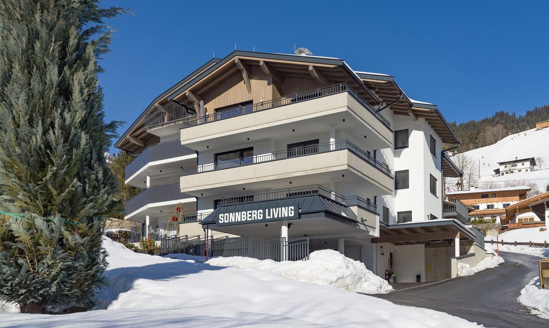 Winterbild Appartements im Sonnberg Living