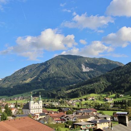 Aussicht auf Brixen im Thale
