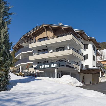 Winterbild Appartements im Sonnberg Living