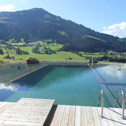 Aussicht Schwimmteich