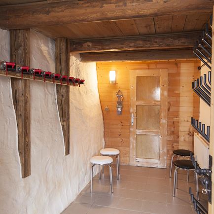 Skiraum mit Skischuhtrockner