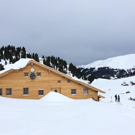 Neue Bamberger Hütte Winter