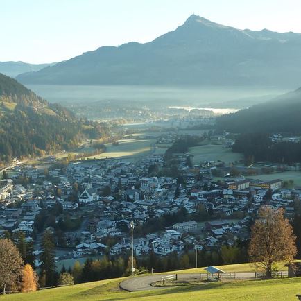Blick aufs Kitzbüheler Horn