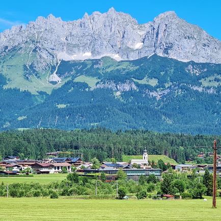 Oberndorf im Sommer
