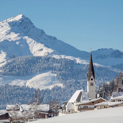 St. Jakob in Haus - Winteransicht