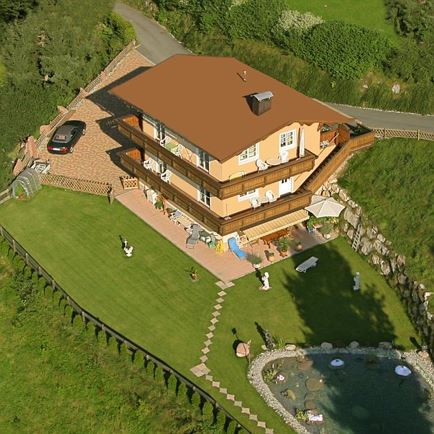 Außenansicht Sommer Appartement Kaiserblick