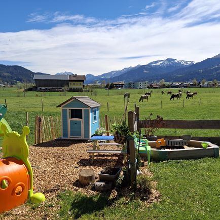 Lampererhof Spielbereich Sommer